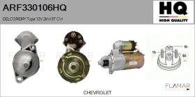 HQ ARF330106HQ - ARR NUEVO DELCOREMY Type 12V 2,00kW 9T