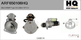HQ ARF650106HQ - ARR NUEVO DELCOREMY Type 12V 2,80kW 10T CW