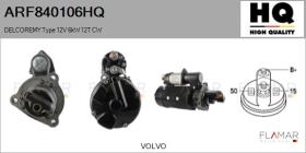 HQ ARF840106HQ - ARR NUEVO DELCOREMY Type 12V 6,00kW 12T CW