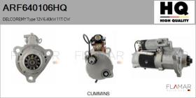 HQ ARF640106HQ - ARR NUEVO DELCOREMY Type 12V 6,40kW 11T CW