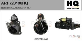 HQ ARF720106HQ - ARR NUEVO DELCOREMY Type 12V 7,80kW 12T CCW