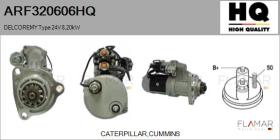 HQ ARF320606HQ - ARR NUEVO DELCOREMY Type 24V 8,20kW