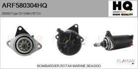 HQ ARF580304HQ - ARR NUEVO DENSO Type 12V 0,6kW 9T CW