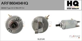 HQ ARF860404HQ - ARR NUEVO DENSO Type 12V 0,70kW 9T CW