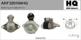 HQ ARF320104HQ - ARR NUEVO DENSO Type 12V 0,80kW 8T CCW