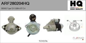 HQ ARF280204HQ - ARR NUEVO DENSO Type 12V 0,80kW 8T CW