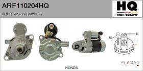 HQ ARF110204HQ - ARR NUEVO DENSO Type 12V 0,80kW 9T CW