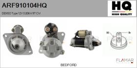 HQ ARF910104HQ - ARR NUEVO DENSO Type 12V 0,80kW 9T CW