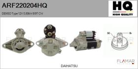 HQ ARF220204HQ - ARR NUEVO DENSO Type 12V 0,90kW 8/9T CW