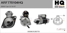 HQ ARF770104HQ - ARR NUEVO DENSO Type 12V 1,00kW 9T
