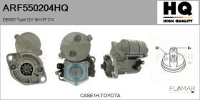 HQ ARF550204HQ - ARR NUEVO DENSO Type 12V 1,00kW 9T CW