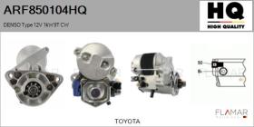 HQ ARF850104HQ - ARR NUEVO DENSO Type 12V 1,00kW 9T CW