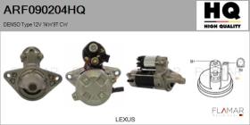 HQ ARF090204HQ - ARR NUEVO DENSO Type 12V 1,00kW 9T CW