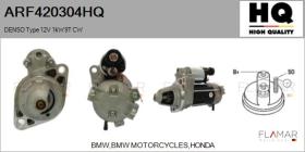 HQ ARF420304HQ - ARR NUEVO DENSO Type 12V 1,00kW 9T CW