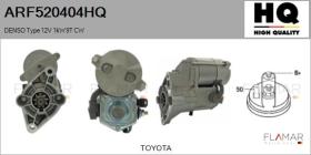 HQ ARF520404HQ - ARR NUEVO DENSO Type 12V 1,00kW 9T CW