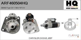 HQ ARF460504HQ - ARR NUEVO DENSO Type 12V 1,10kW 10T CW