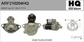HQ ARF210204HQ - ARR NUEVO DENSO Type 12V 1,20kW 11T CW