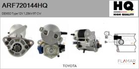 HQ ARF720144HQ - ARR NUEVO DENSO Type 12V 1,20kW 9T CW
