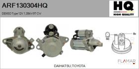 HQ ARF130304HQ - ARR NUEVO DENSO Type 12V 1,30kW 9T CW