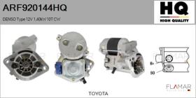 HQ ARF920144HQ - ARR NUEVO DENSO Type 12V 1,40kW 10T CW