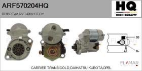 HQ ARF570204HQ - ARR NUEVO DENSO Type 12V 1,40kW 11T CW