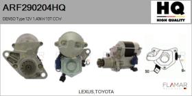 HQ ARF290204HQ - ARR NUEVO DENSO Type 12V 1,40kW 13T CCW