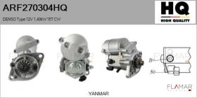 HQ ARF270304HQ - ARR NUEVO DENSO Type 12V 1,40kW 15T CW