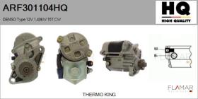 HQ ARF301104HQ - ARR NUEVO DENSO Type 12V 1,40kW 15T CW