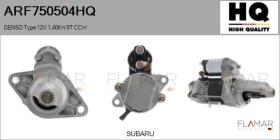 HQ ARF750504HQ - ARR NUEVO DENSO Type 12V 1,40kW 9T CCW