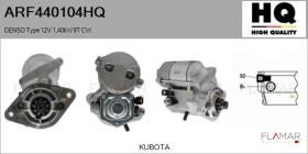 HQ ARF440104HQ - ARR NUEVO DENSO Type 12V 1,40kW 9T CW