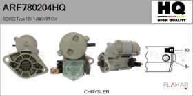 HQ ARF780204HQ - ARR NUEVO DENSO Type 12V 1,40kW 9T CW