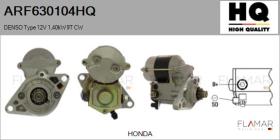 HQ ARF630104HQ - ARR NUEVO DENSO Type 12V 1,40kW 9T CW