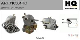 HQ ARF710304HQ - ARR NUEVO DENSO Type 12V 1,40kW 9T CW