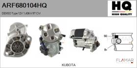 HQ ARF680104HQ - ARR NUEVO DENSO Type 12V 1,40kW 9T CW