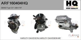 HQ ARF160404HQ - ARR NUEVO DENSO Type 12V 1,4kW 10T