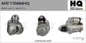 HQ ARF170404HQ - ARR NUEVO DENSO Type 12V 1,50kW 9T CW