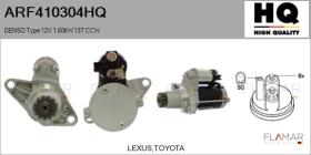 HQ ARF410304HQ - ARR NUEVO DENSO Type 12V 1,60kW 13T CCW