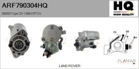 HQ ARF790304HQ - ARR NUEVO DENSO Type 12V 1,80kW 9T CW