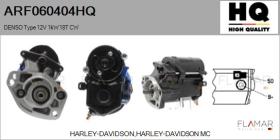 HQ ARF060404HQ - ARR NUEVO DENSO Type 12V 1kW 18T