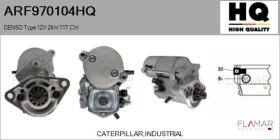 HQ ARF970104HQ - ARR NUEVO DENSO Type 12V 2,00kW 11T CW