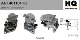 HQ ARF401104HQ - ARR NUEVO DENSO Type 12V 2,00kW 9/10T CW