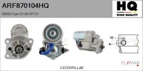 HQ ARF870104HQ - ARR NUEVO DENSO Type 12V 2,00kW 9T CW
