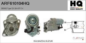 HQ ARF610104HQ - ARR NUEVO DENSO Type 12V 2,00kW 9T CW