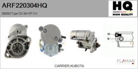 HQ ARF220304HQ - ARR NUEVO DENSO Type 12V 2,00kW 9T CW