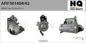 HQ ARF501404HQ - ARR NUEVO DENSO Type 12V 2,00kW 9T CW
