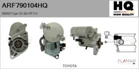 HQ ARF790104HQ - ARR NUEVO DENSO Type 12V 2,00kW 9T CW