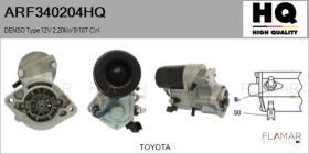 HQ ARF340204HQ - ARR NUEVO DENSO Type 12V 2,20kW 9/10T CW