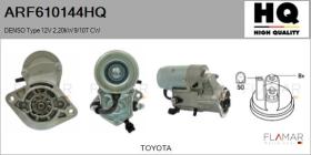 HQ ARF610144HQ - ARR NUEVO DENSO Type 12V 2,20kW 9/10T CW