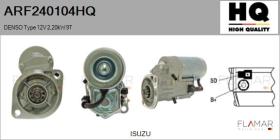 HQ ARF240104HQ - ARR NUEVO DENSO Type 12V 2,20kW 9T