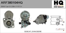 HQ ARF380104HQ - ARR NUEVO DENSO Type 12V 2,50kW 11/13T CW